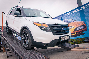 Тест-драйв Ford Explorer и Ford Kuga