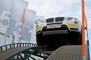 Тест-драйв X3, X5, X6 BMW Experience в Голицино