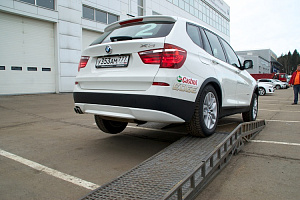 Тест-драйв X3, X5, X6 BMW Experience в Голицино