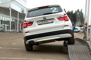 Тест-драйв X3, X5, X6 BMW Experience в Голицино